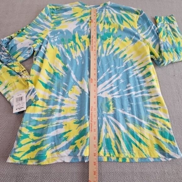 Scooby-Doo Mystery Machine Long Sleeve Tie-Dye T-Shirt Men's XL New w/ Tag - Picture 9 of 10